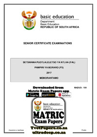 Setswana FAL P3 May-June 2017 Memo.pdf